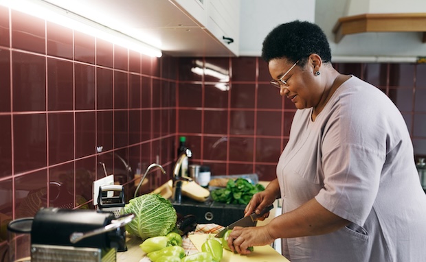 Healthy meal prep with lean proteins and vegetables for Ozempic diet plan on kitchen counter