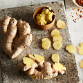 grated ginger