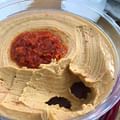 container of hummus