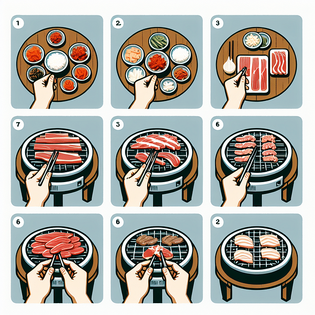 small portion sizes at Korean BBQ