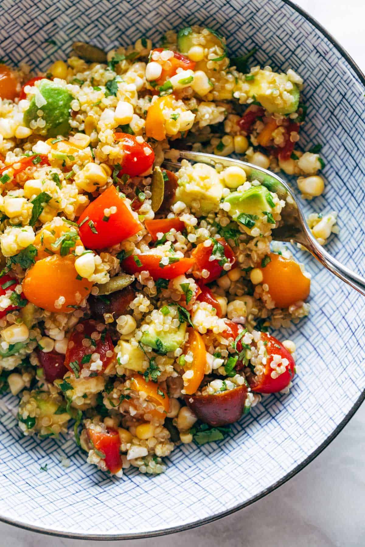 Quinoa dishes