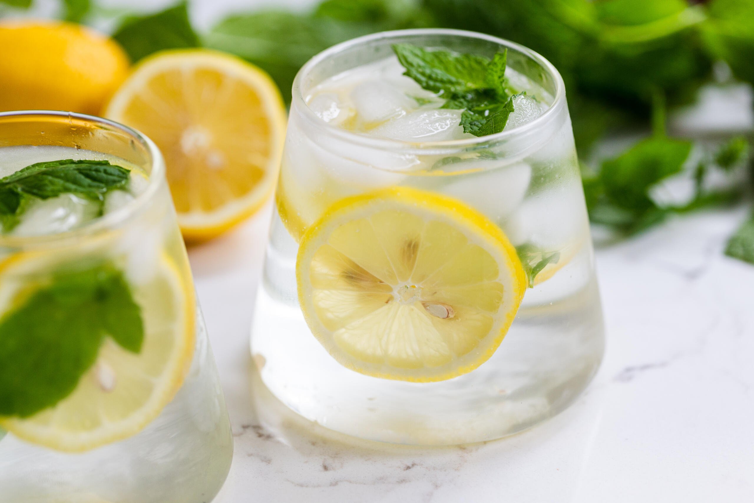 citrus infused water