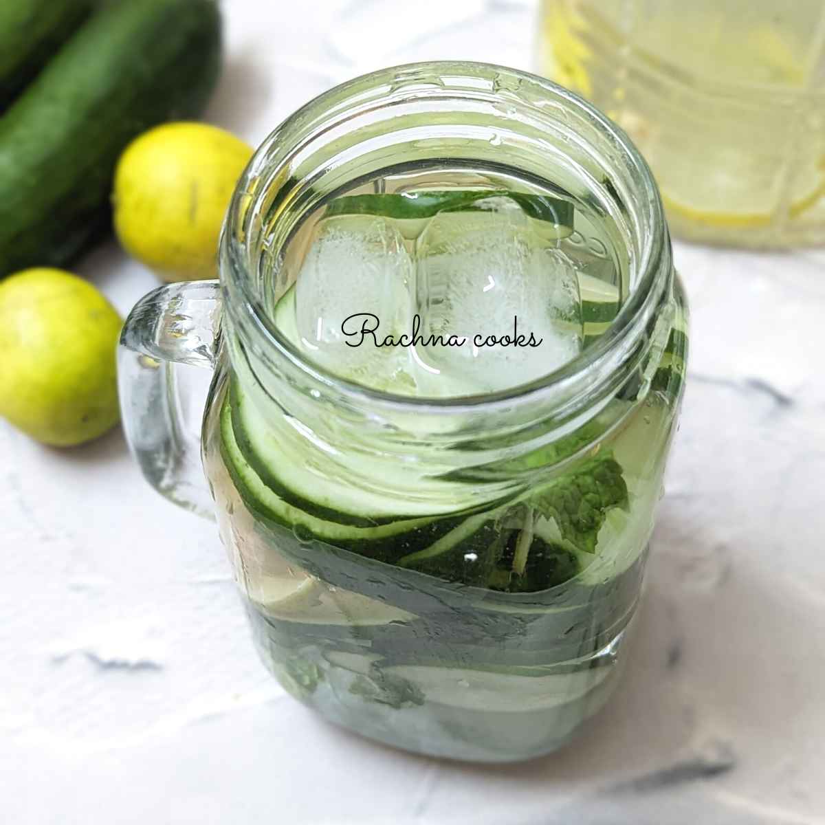 cucumber mint water