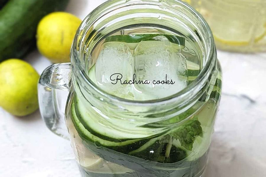 cucumber mint water