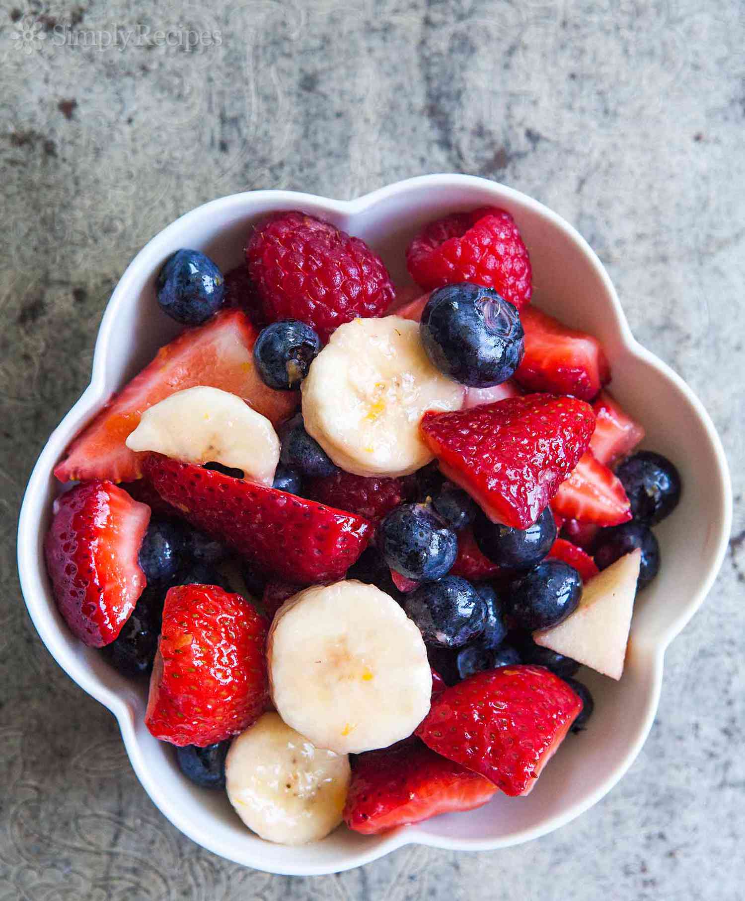 fresh fruit medley bowl