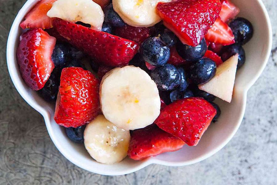 fresh fruit medley bowl