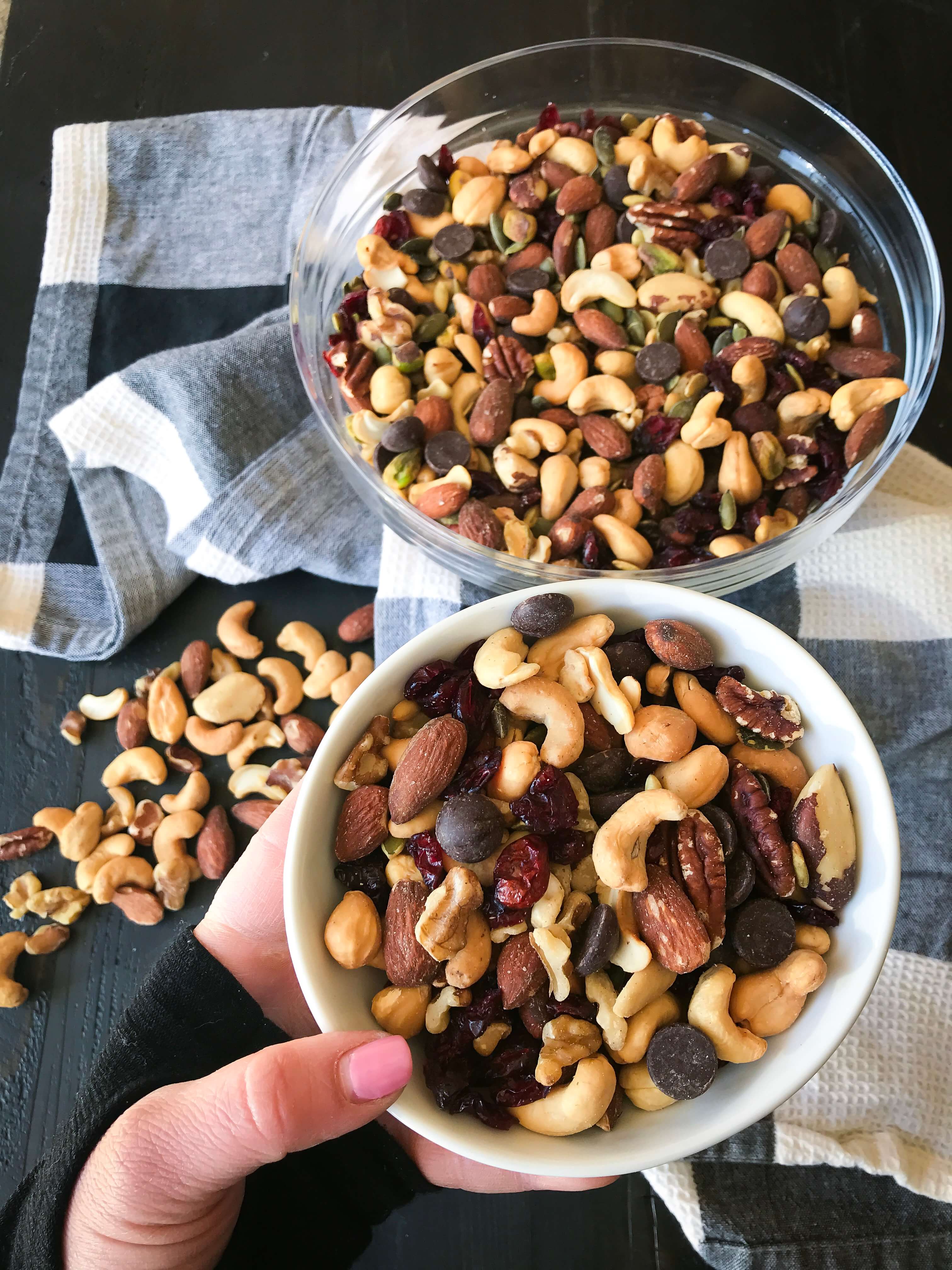 homemade healthy trail mix