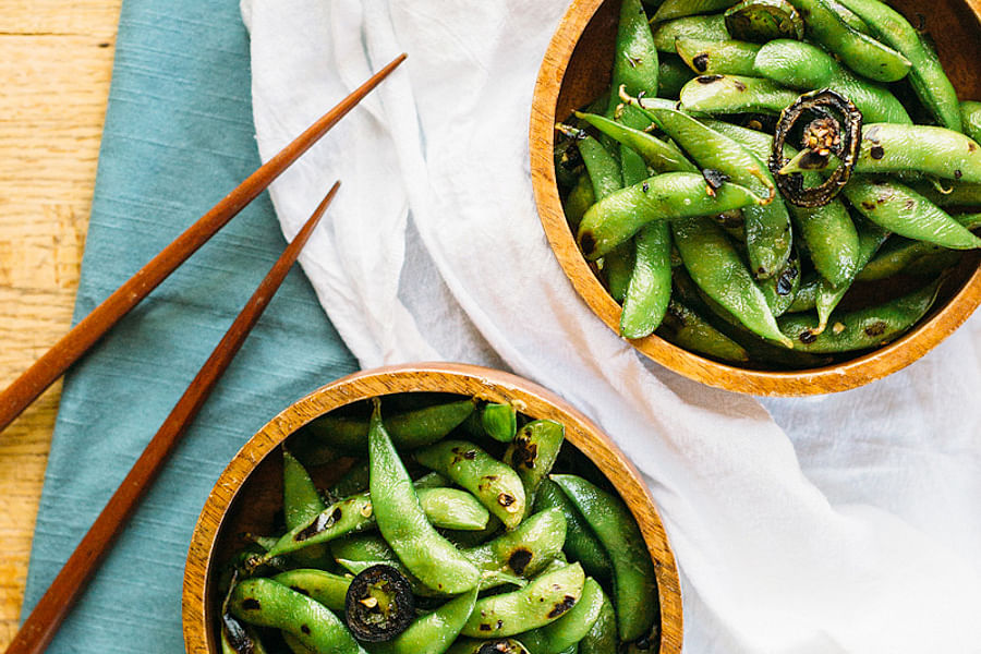 Spiced Edamame