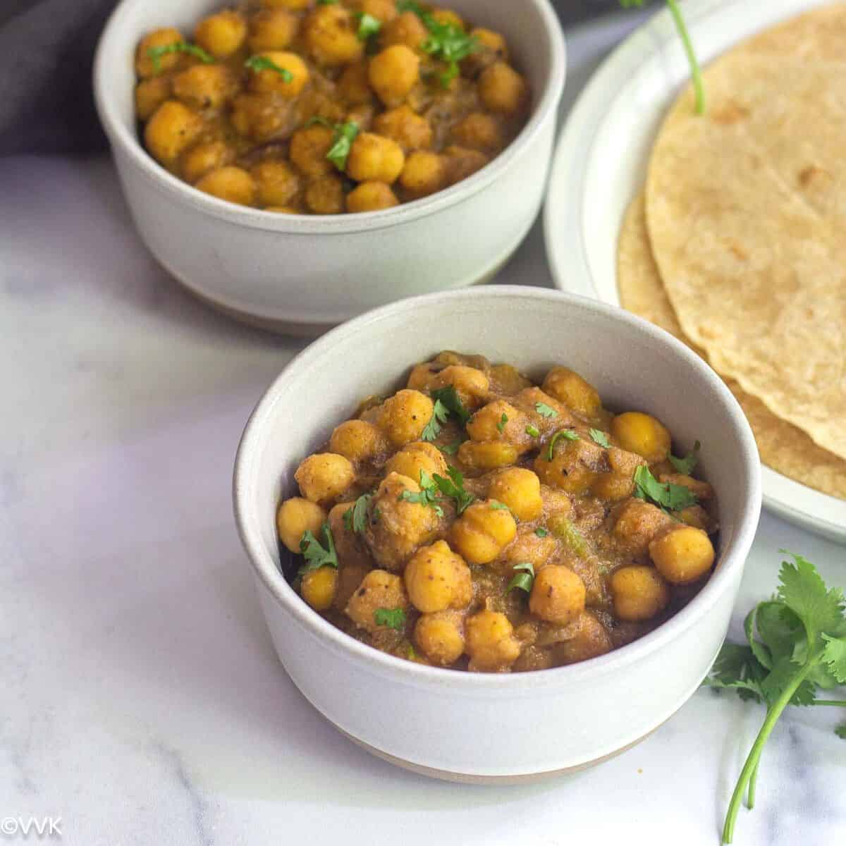 Chana Masala dish