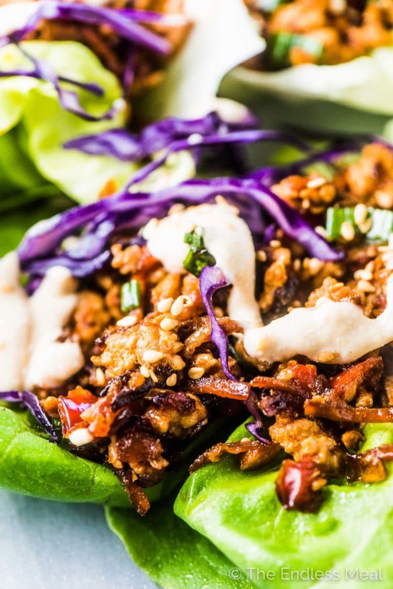 Thai Lettuce Wraps Healthy