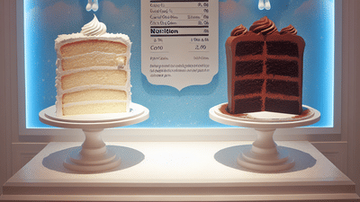 Angel Food vs. Devil's Food Cake: A Calorie and Nutrition Showdown