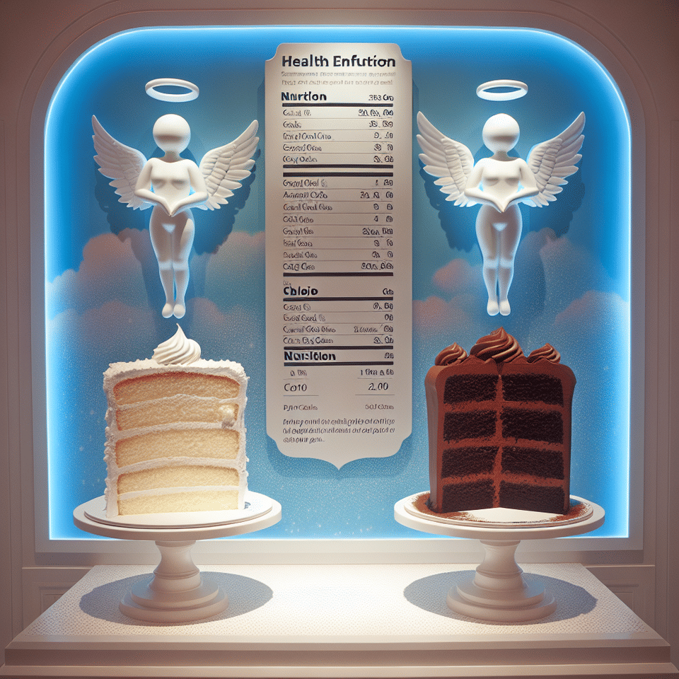 Angel Food vs. Devil's Food Cake: A Calorie and Nutrition Showdown