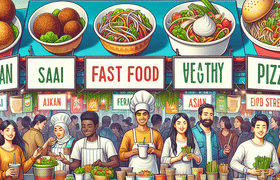 Global Flavors, Local Health: How to Eat Healthy with International Fast Food Choices
