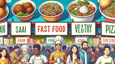 Global Flavors, Local Health: How to Eat Healthy with International Fast Food Choices