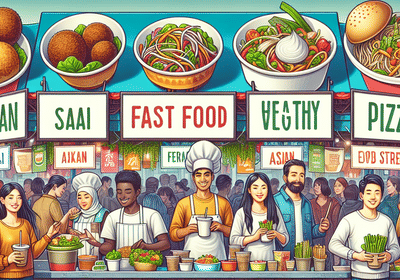 Global Flavors, Local Health: How to Eat Healthy with International Fast Food Choices