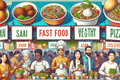 Global Flavors, Local Health: How to Eat Healthy with International Fast Food Choices