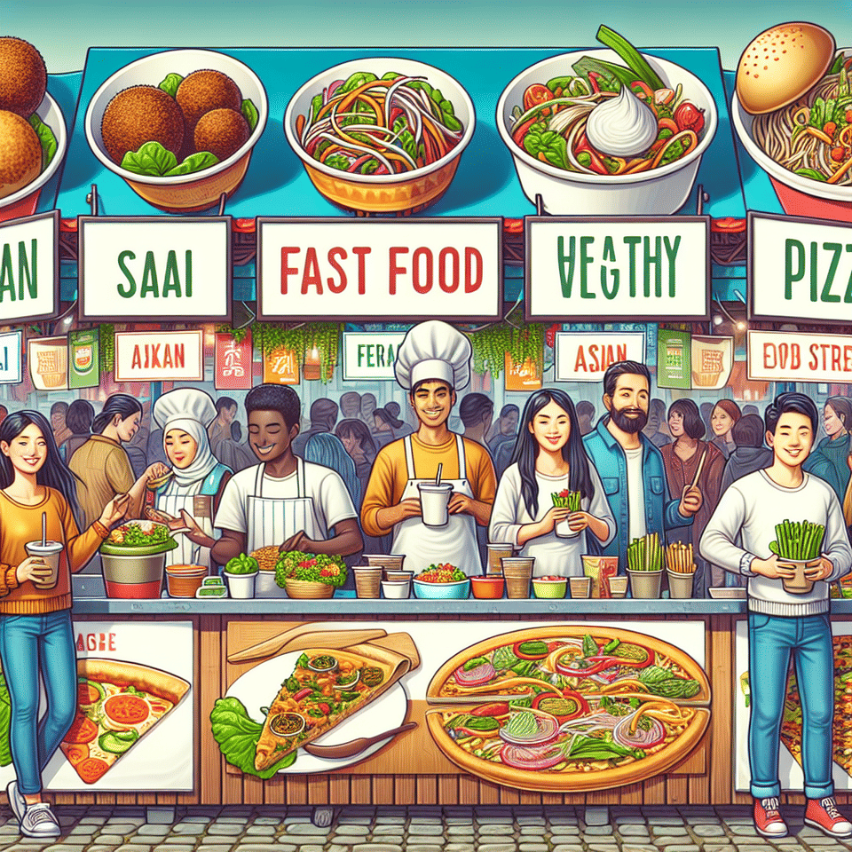 Global Flavors, Local Health: How to Eat Healthy with International Fast Food Choices