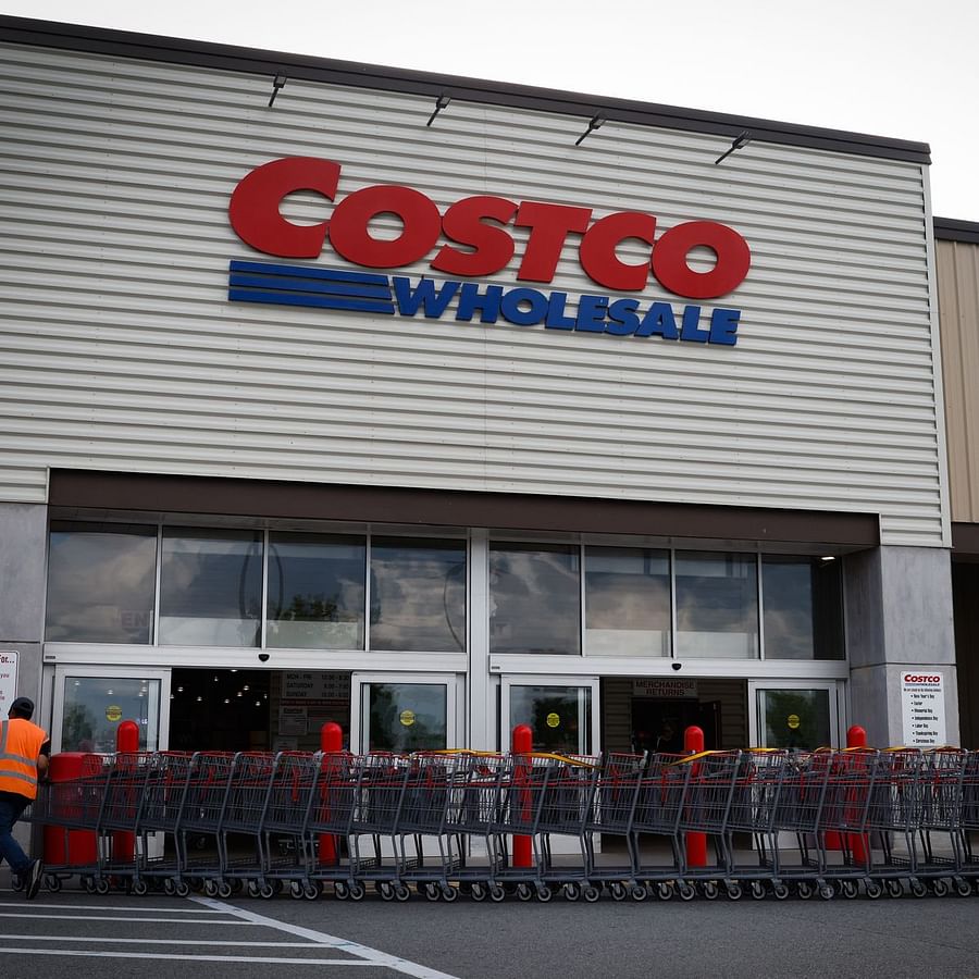 Exterior view of a Costco Wholesale store