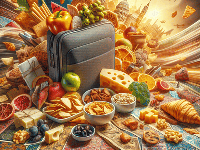Jet-Setter's Delight: How to Stay Healthy with the Best On-the-Go Snacks from Around the World