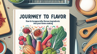 Journey to Flavor: How to Incorporate Healthy Korean Ingredients into Your Home Cooking
