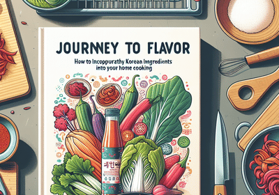 Journey to Flavor: How to Incorporate Healthy Korean Ingredients into Your Home Cooking