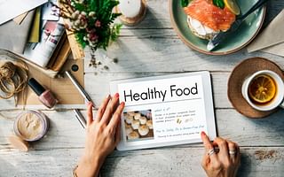 How can I develop healthy food habits in the USA?